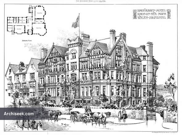 1898 – Rhosabbey Hotel, Rhos-on-sea, Wales