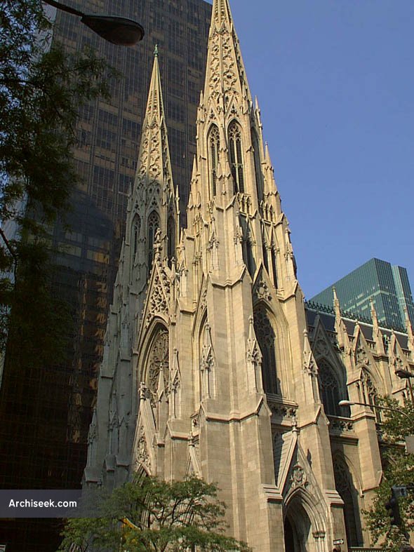 1878 – St Patrick’s Cathedral, New York